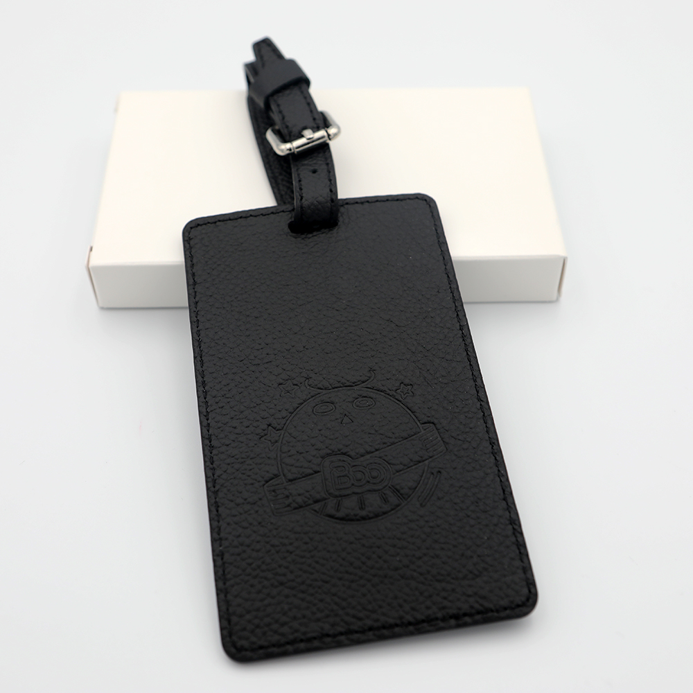 Boo 소가죽 네임택
